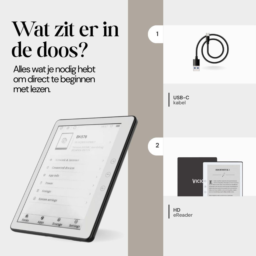 Orion E-reader 5.8” 32GB (let op alleen de productdoos is beschadigd)