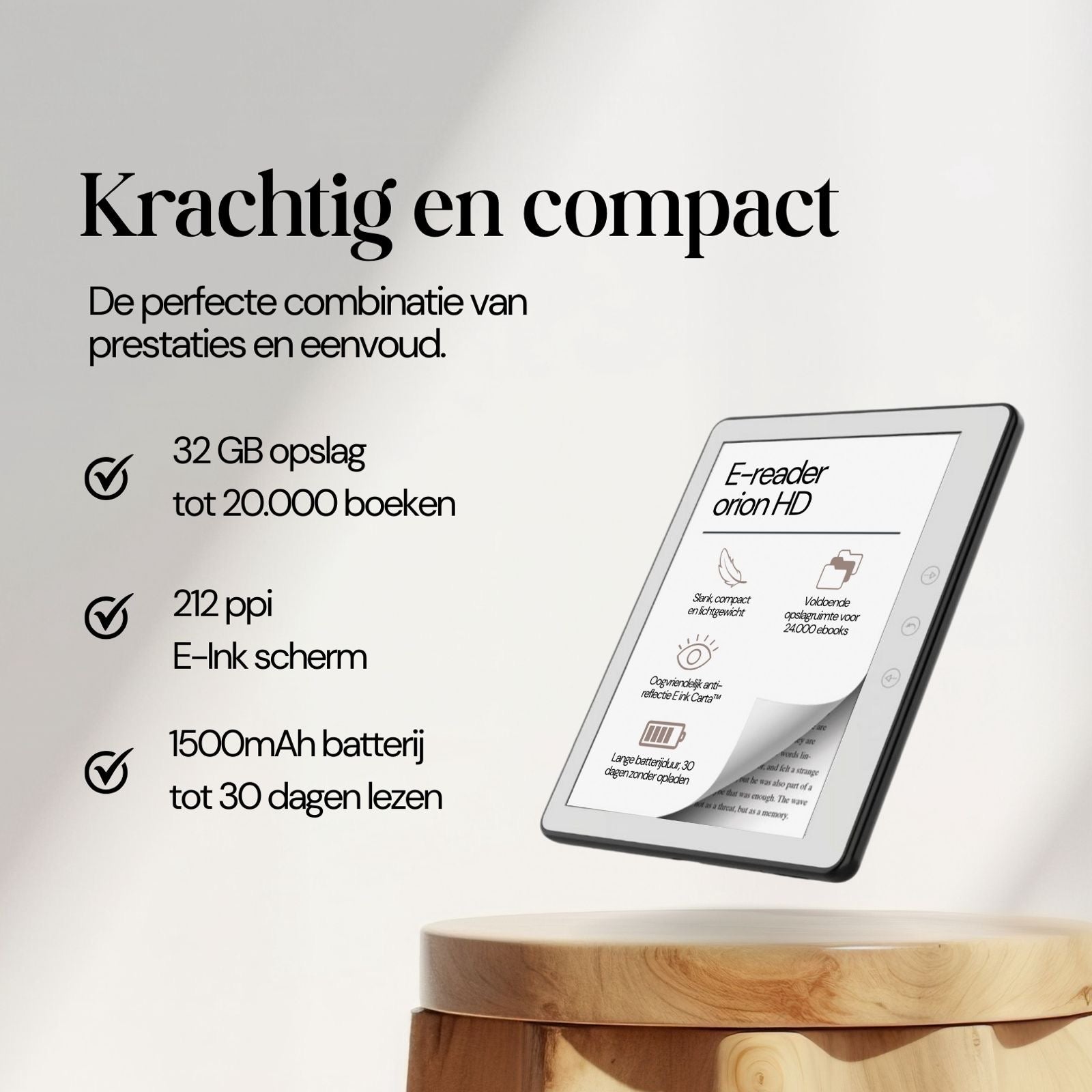 Orion E-reader 5.8” 32GB (let op alleen de productdoos is beschadigd)